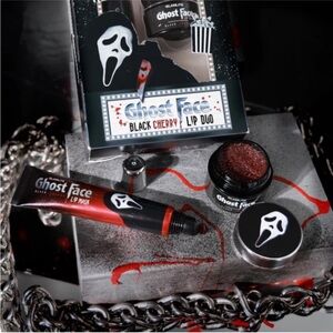 Glamlite x Ghostface Black Cherry Lip Duo New